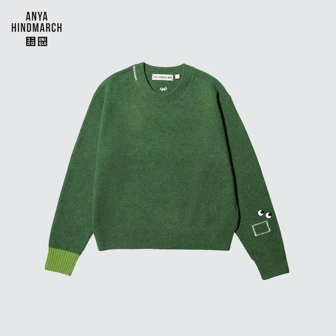 Uniqlo x Anya Hindmarch + Premium Lambswool Jumper
