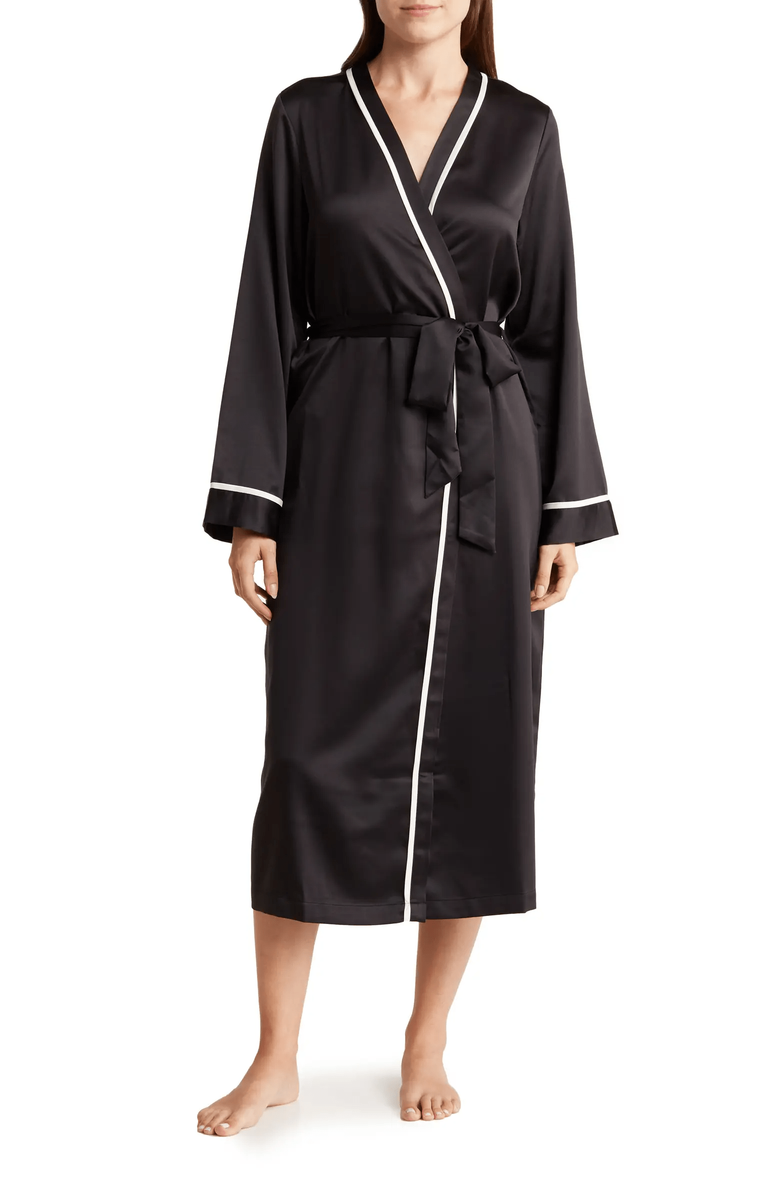 Nordstrom Rack + Satin Midi Robe
