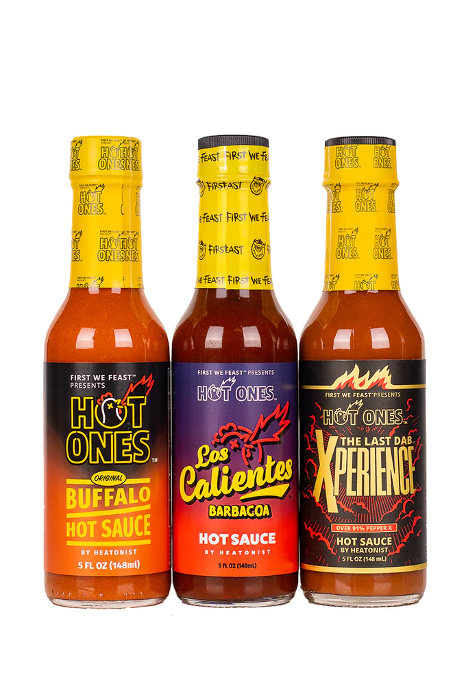 HOT ONES + Season 22 Hot Sauce Trio