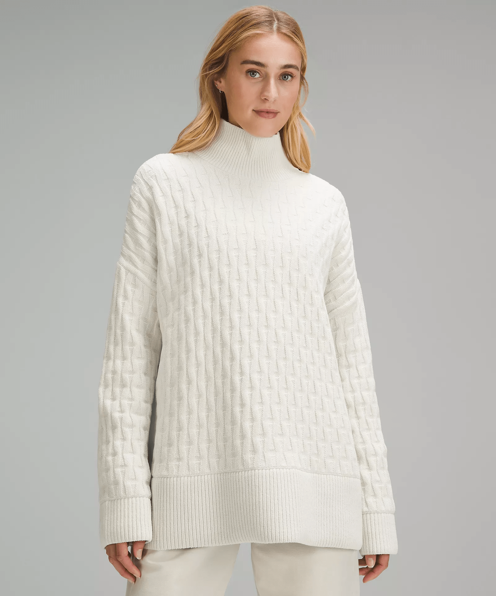 Lululemon + CableKnit RelaxedFit Sweater