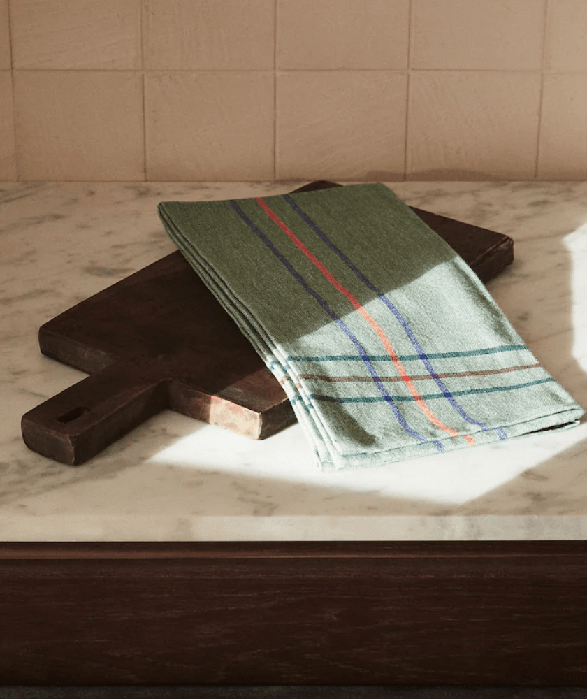 Zara Home + Zara Line Tea Towel