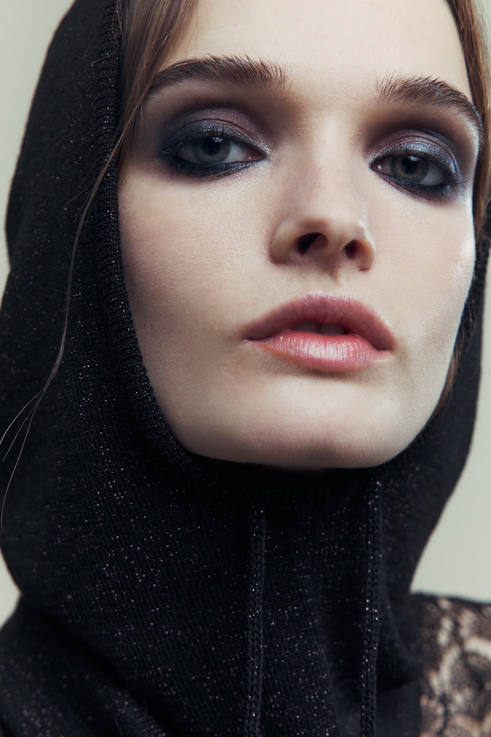 Zara + Metallic Thread Balaclava