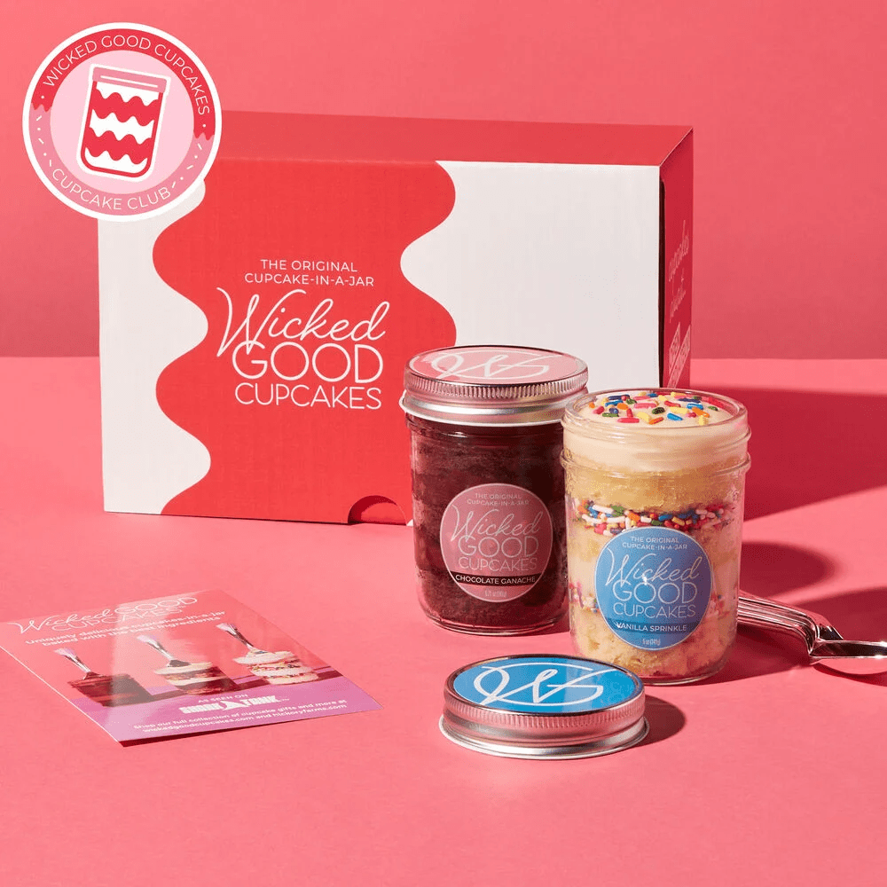 Wicked Good Cupcakes + 3 Month Cupcake Subscription 2 Pack