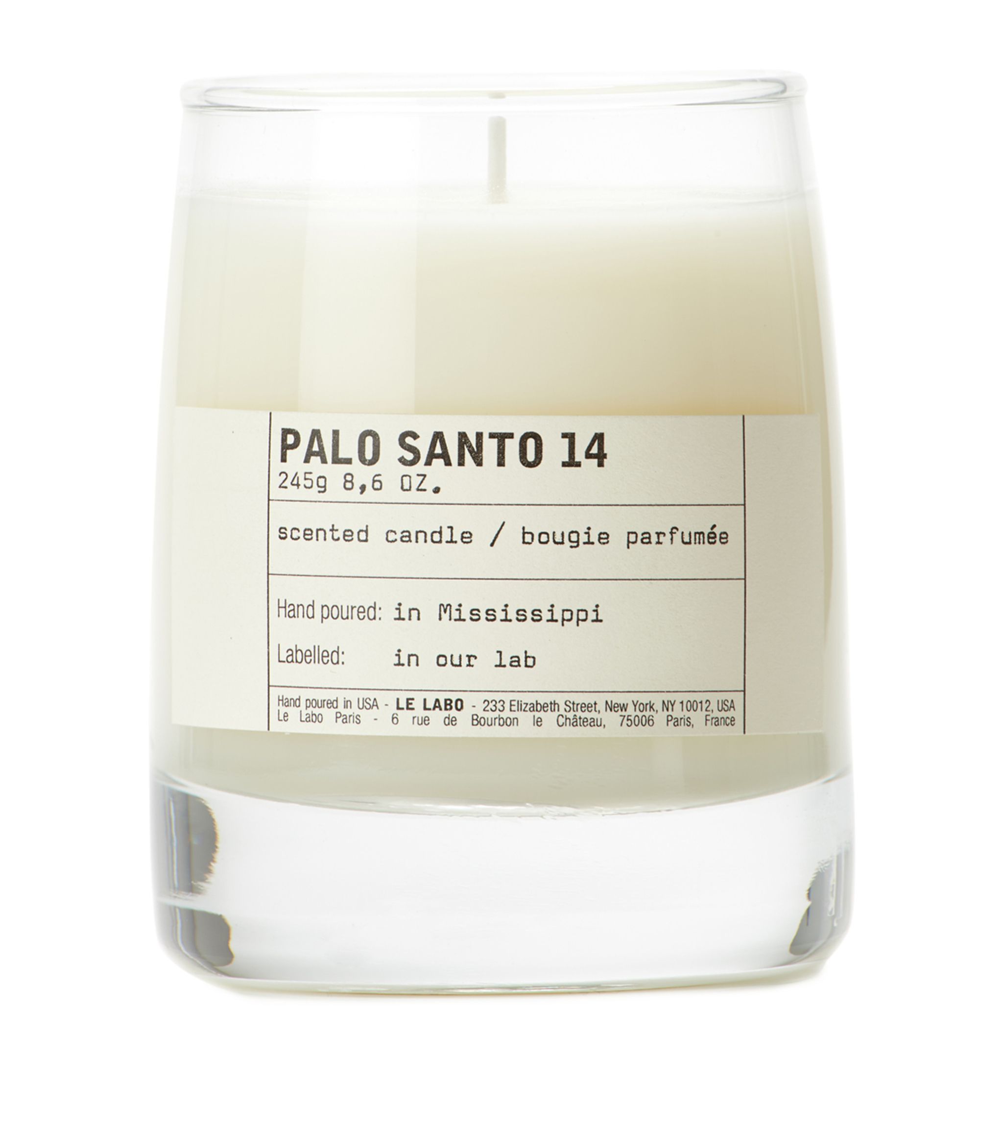 Le Labo + Palo Santo 14 Classic Candle