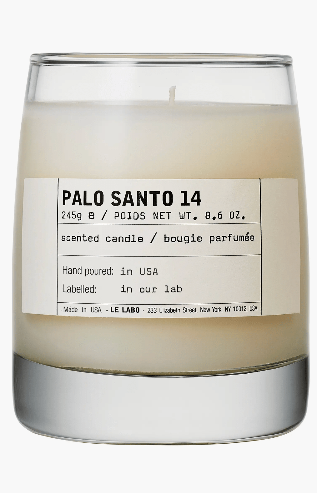 Le Labo + Palo Santo 14 Classic Candle
