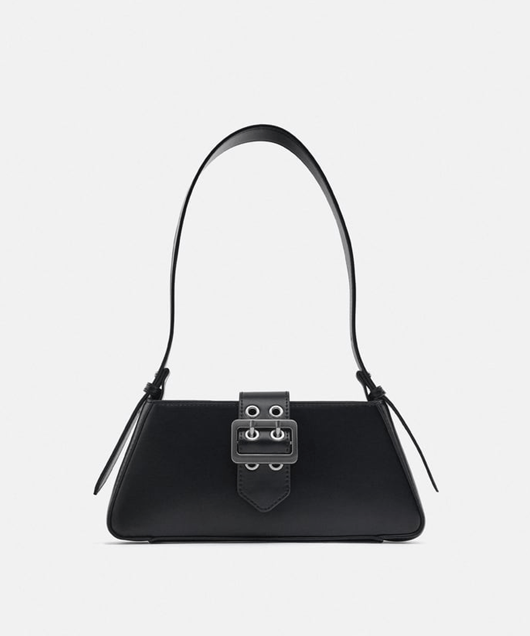 Zara + Shoulder Bag With Buckle Detail