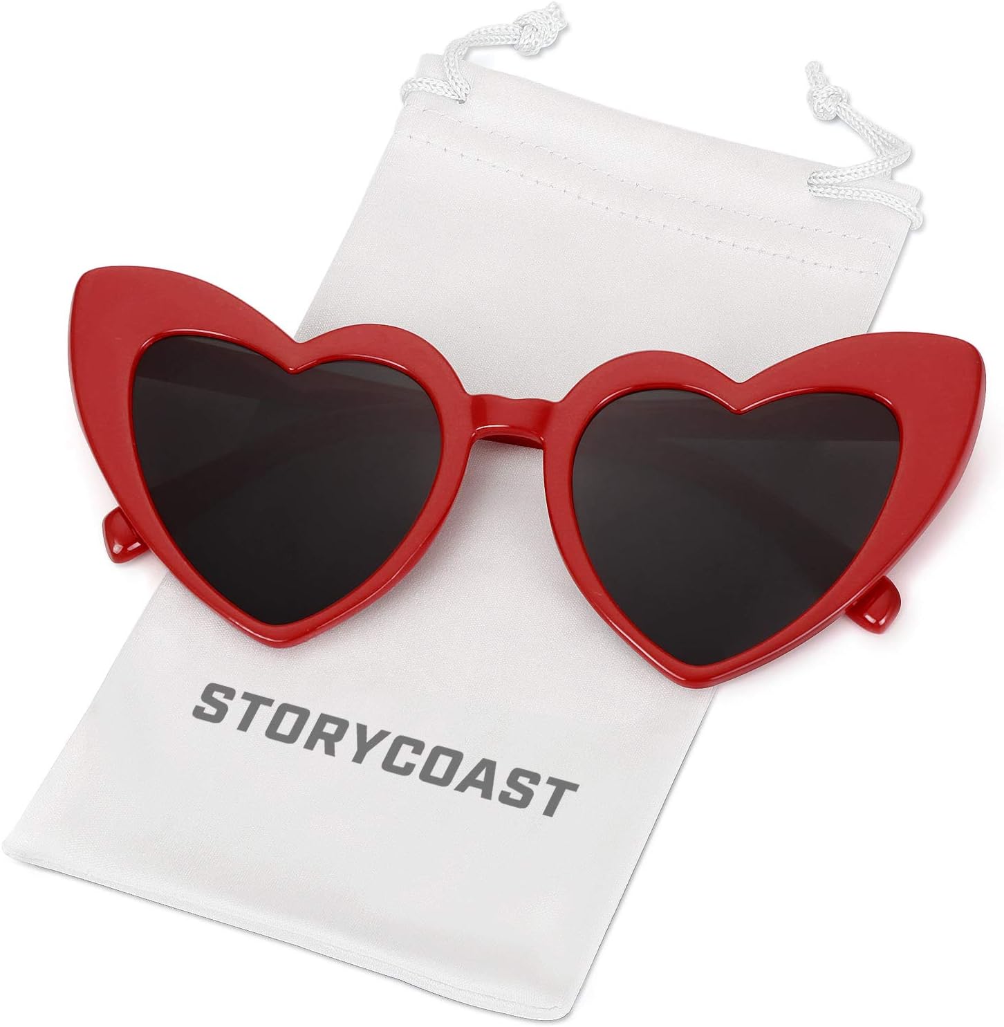 Storycoast + Heart Shaped Sunglasses