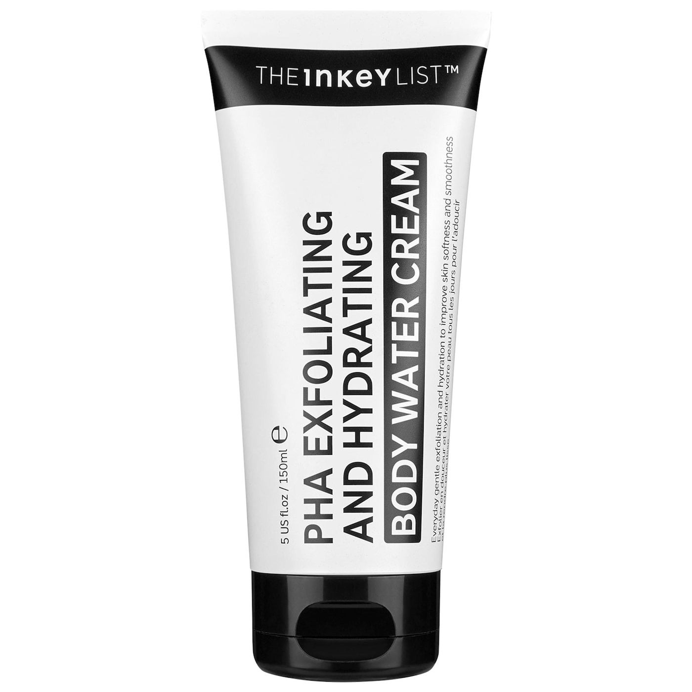 The Inkey List + PHA Exfoliating and Hydrating Body Water Cream