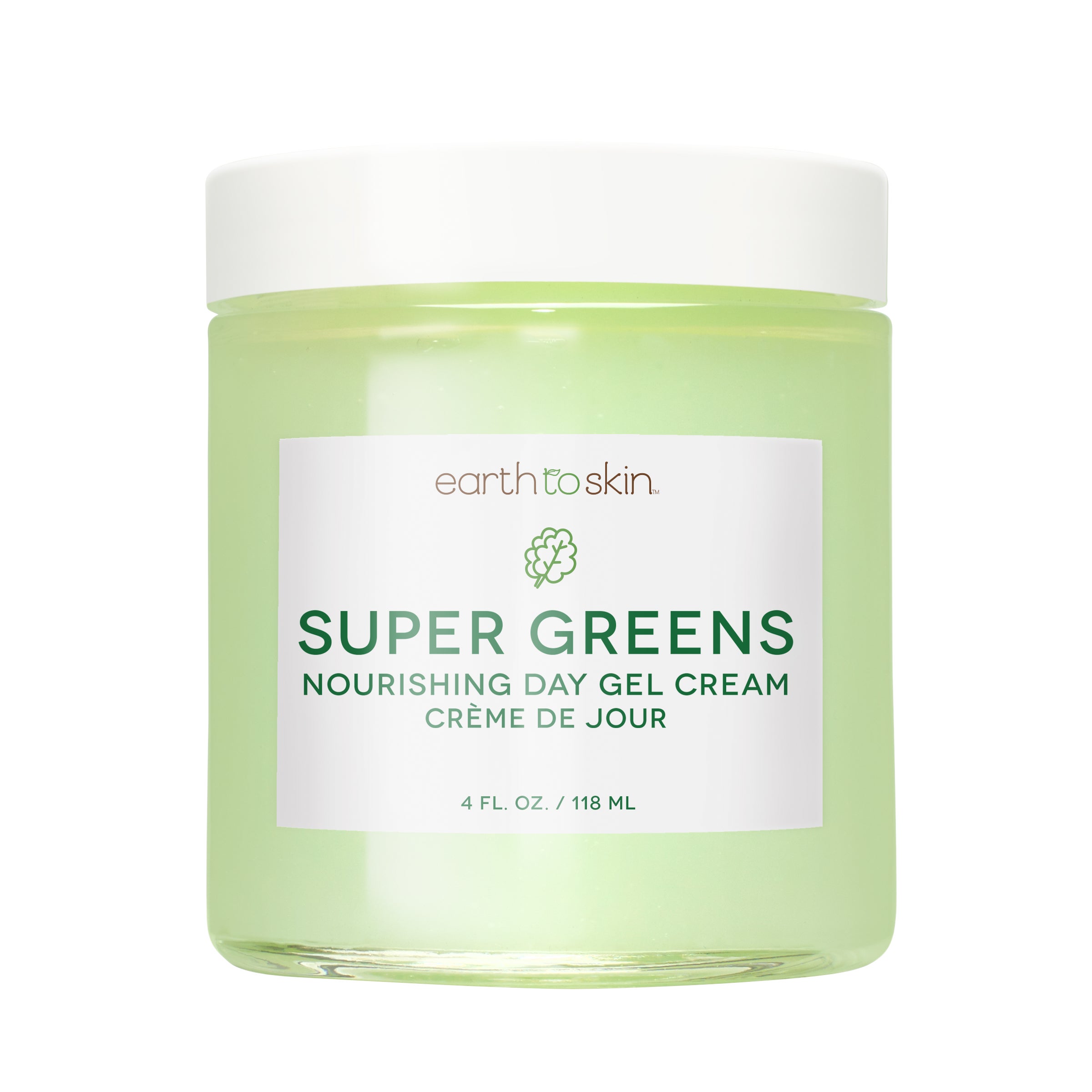 Earth To Skin + Super Greens Nourshing Day Gel Cream