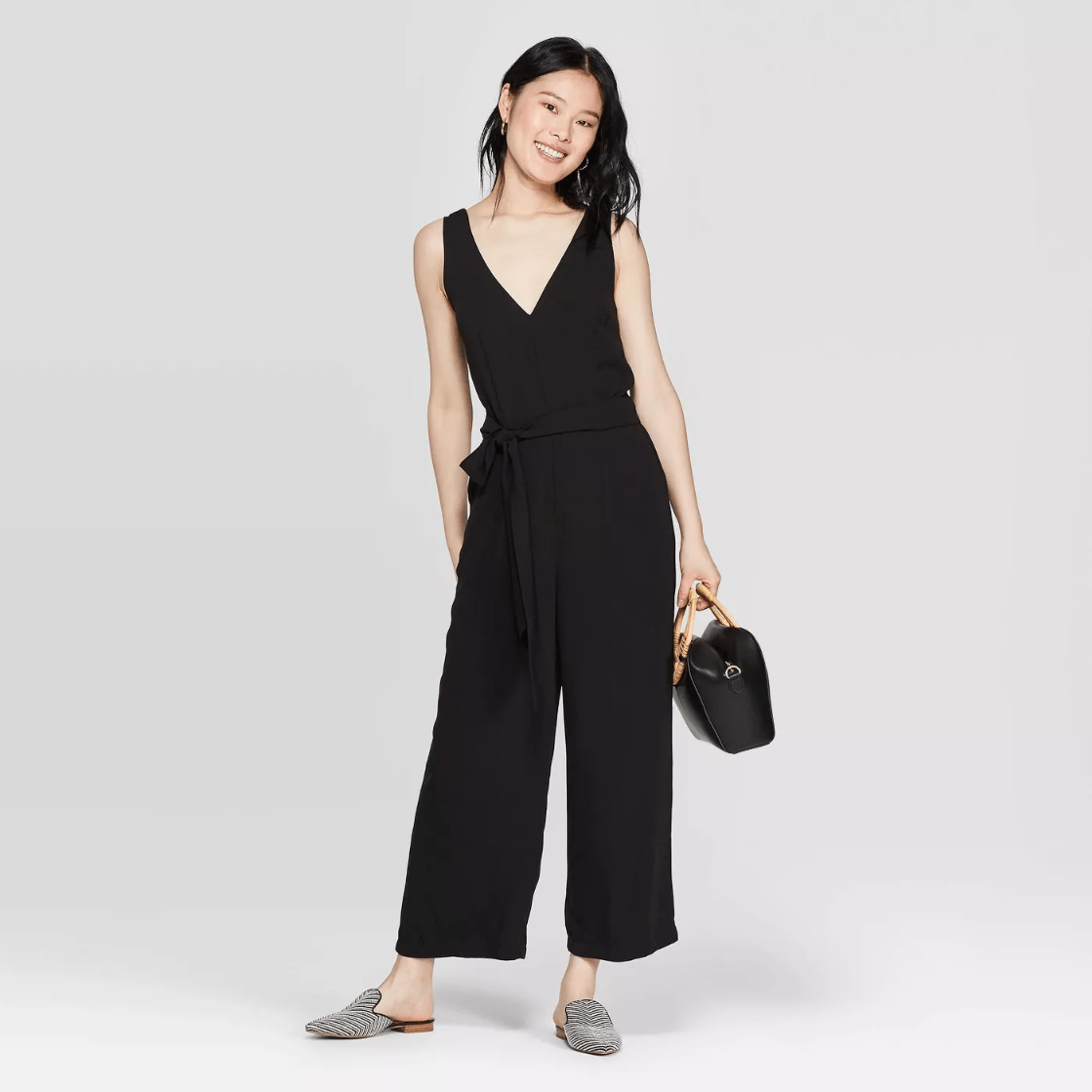 A New Day + Sleeveless VNeck Jumpsuit
