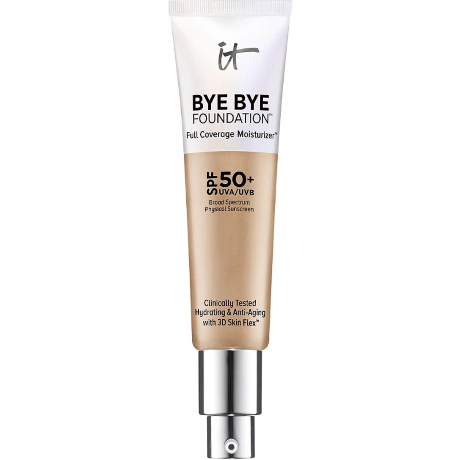 It Cosmetics + Bye Bye Foundation Full Coverage Moisturizer SPF 50+