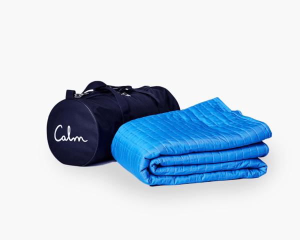 Calm + Calm X Gravity Travel Blanket