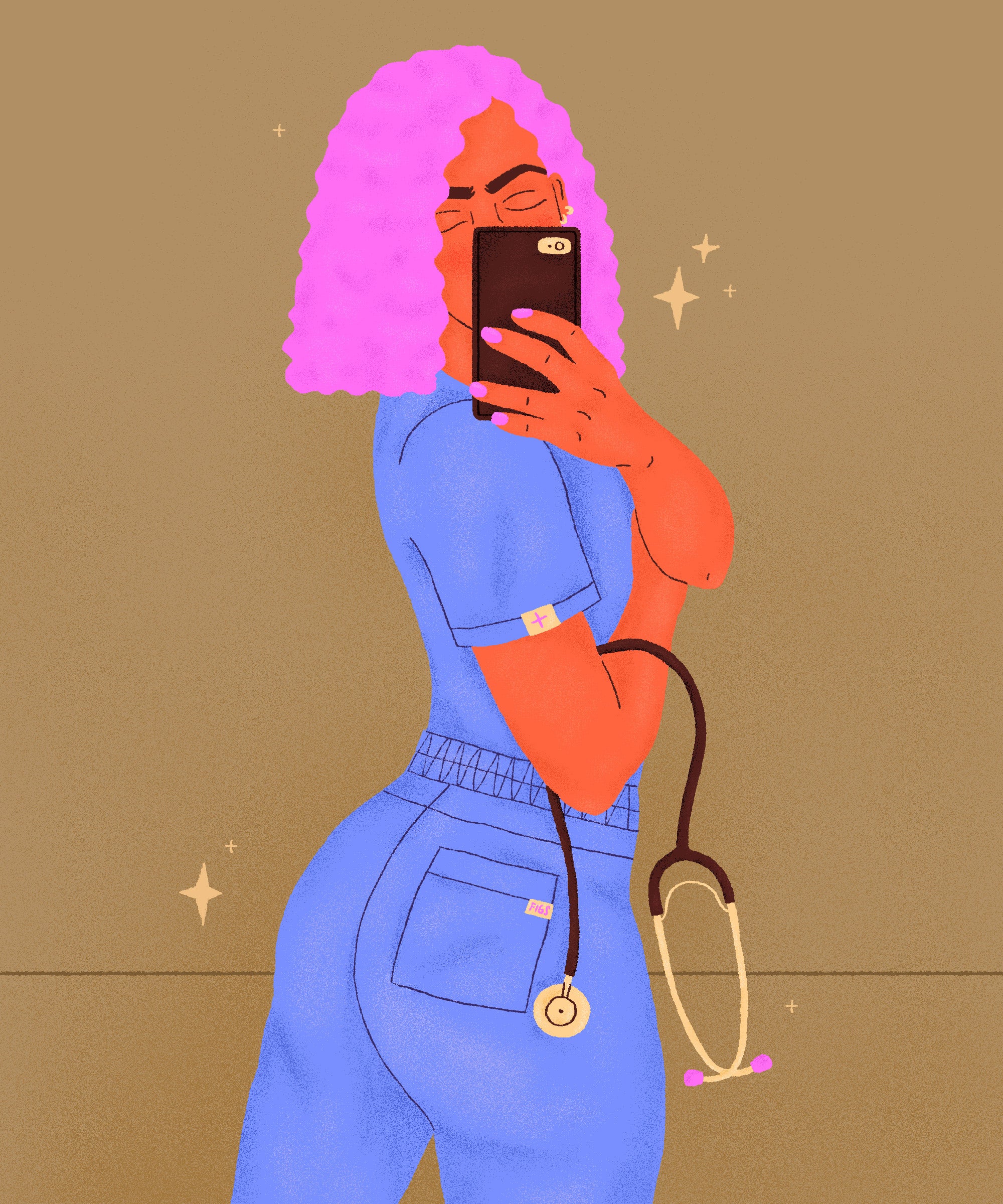 Figs Stylish Scrubs For Medical Influencers