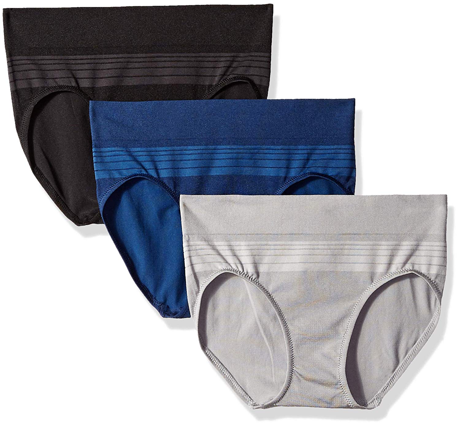 Warner’s + Warner’s Women’s Blissful Benefits Seamless Hipster Panty 3 Pack