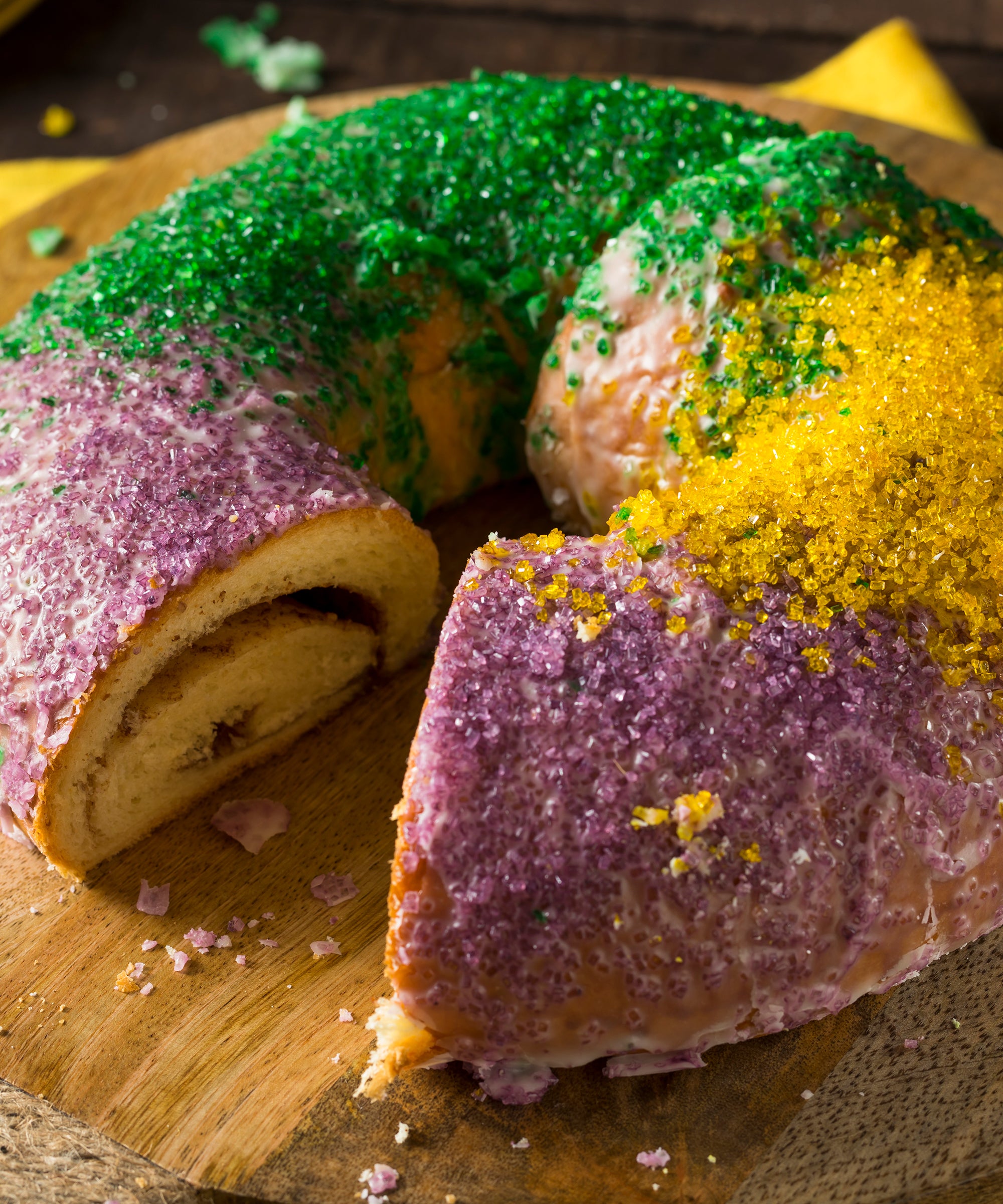 Zulu King Cake 7 Over The Top Louisiana King Cakes More than a