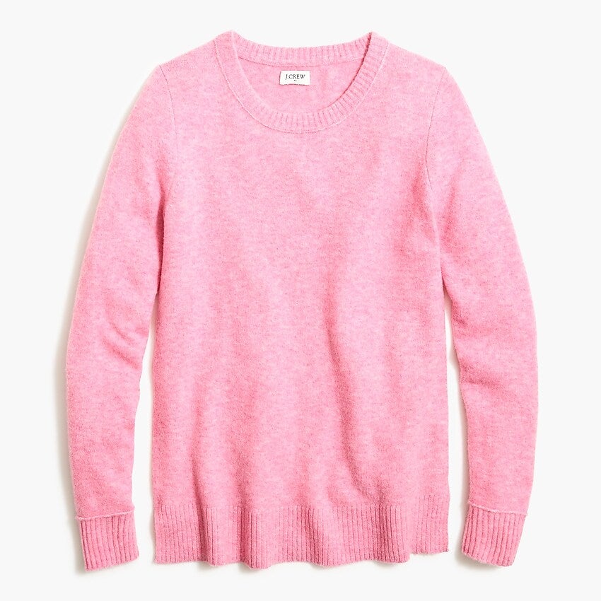 J.Crew Factory + Crewneck sweater in extrasoft yarn