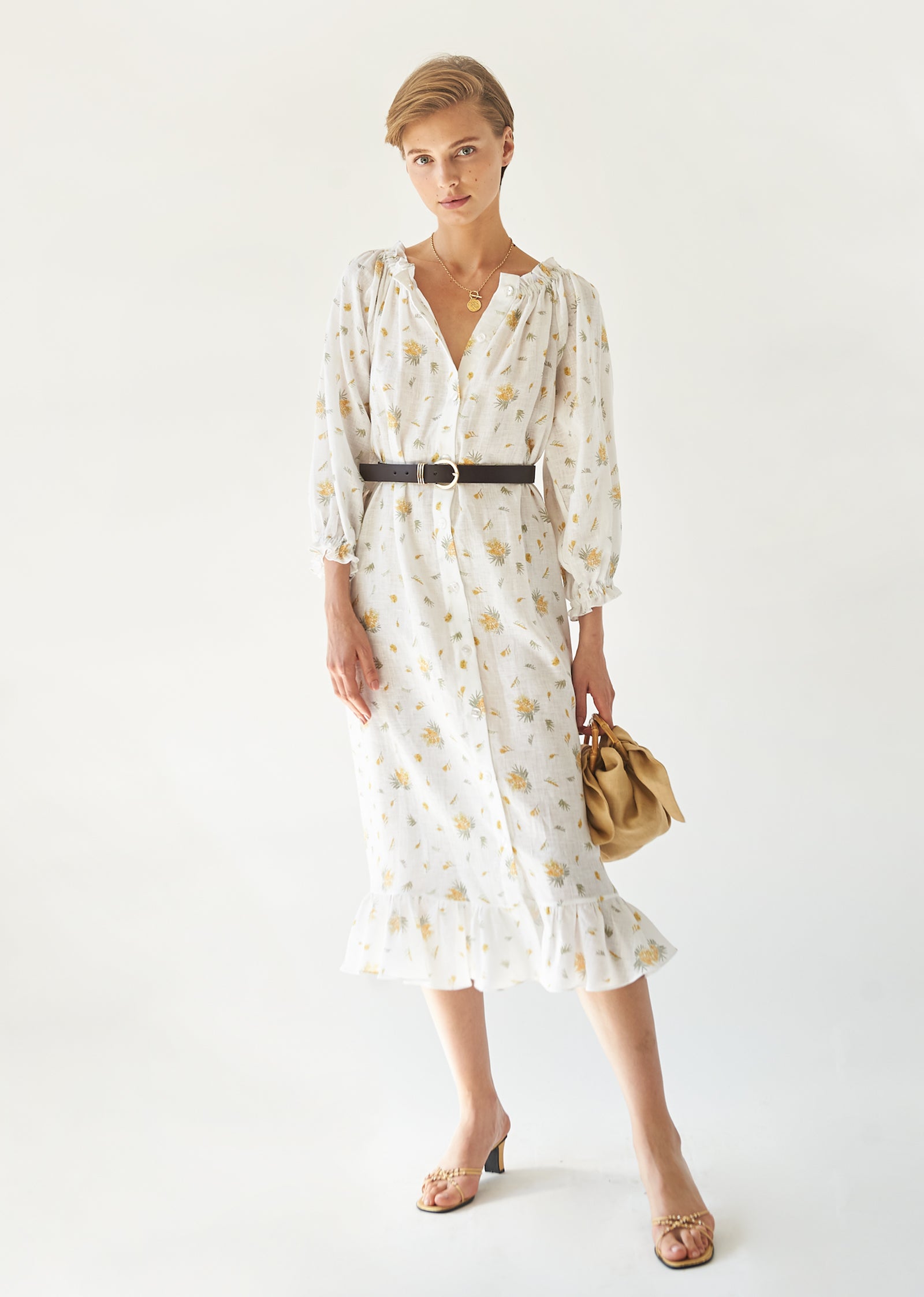 Sleeper + Mimosa Loungewear Dress