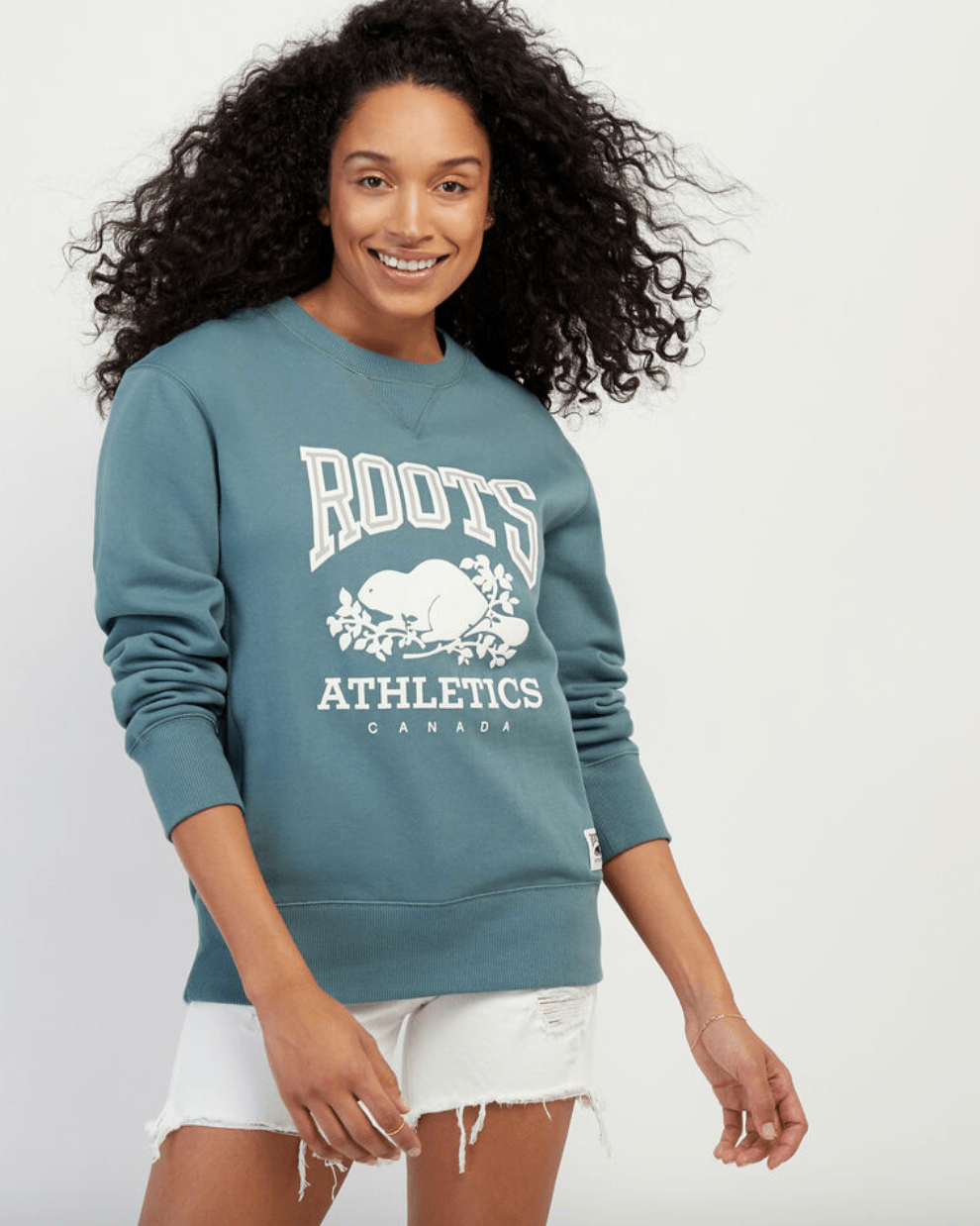 Roots + RBA Boyfriend Crew Sweatshirt