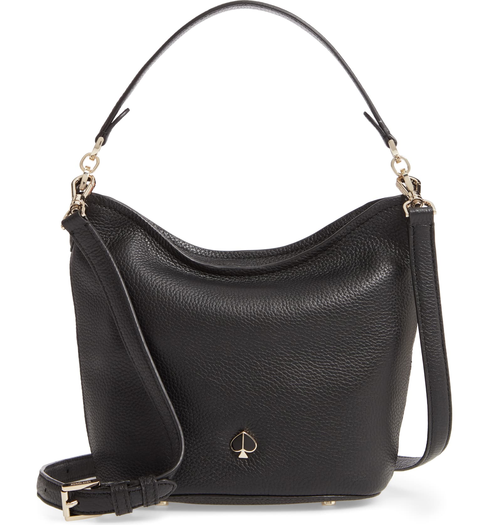 Kate Spade New York + Small Polly Leather Hobo Bag