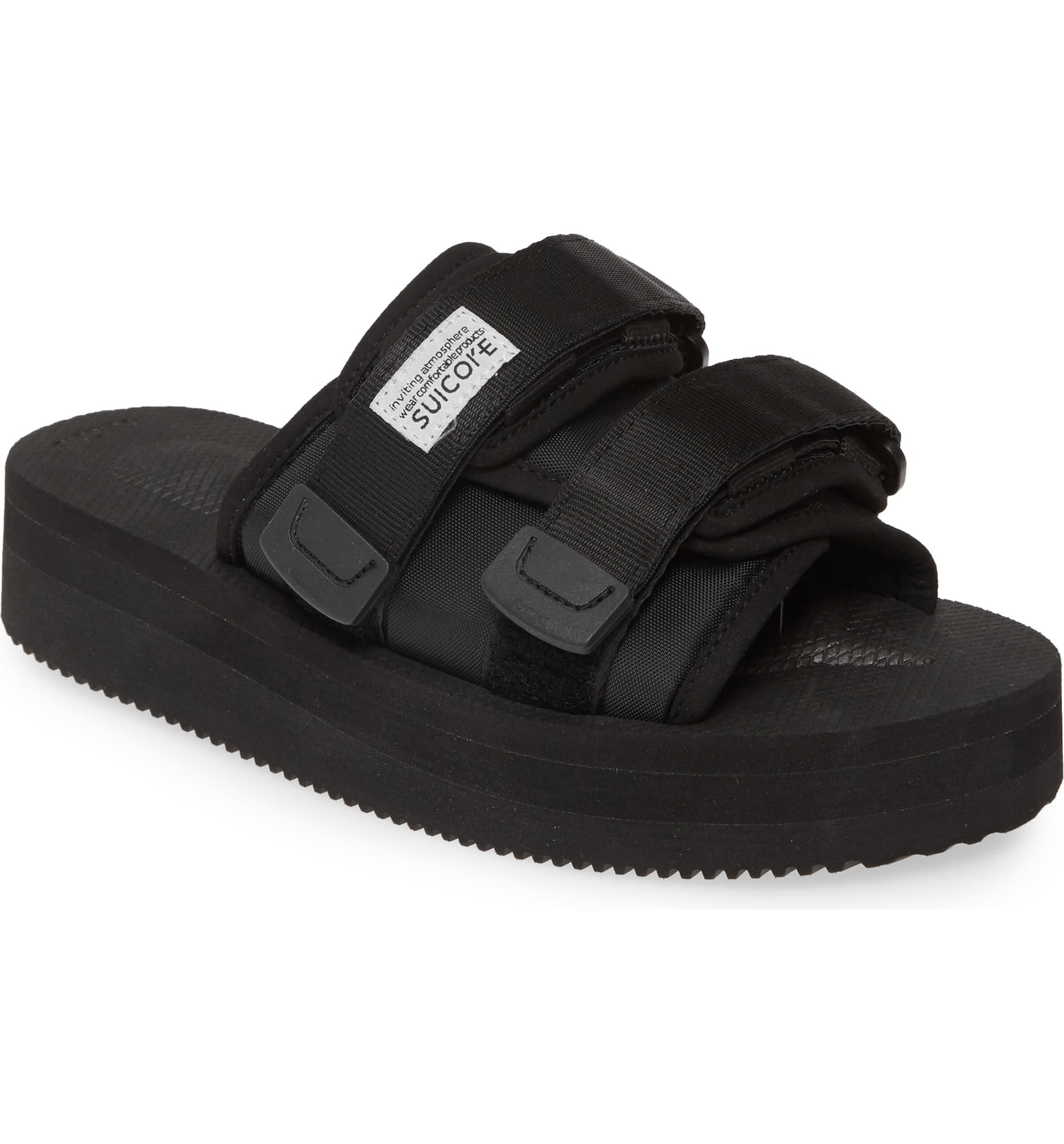 Suicoke + Moto Cab Platform Slide Sandal