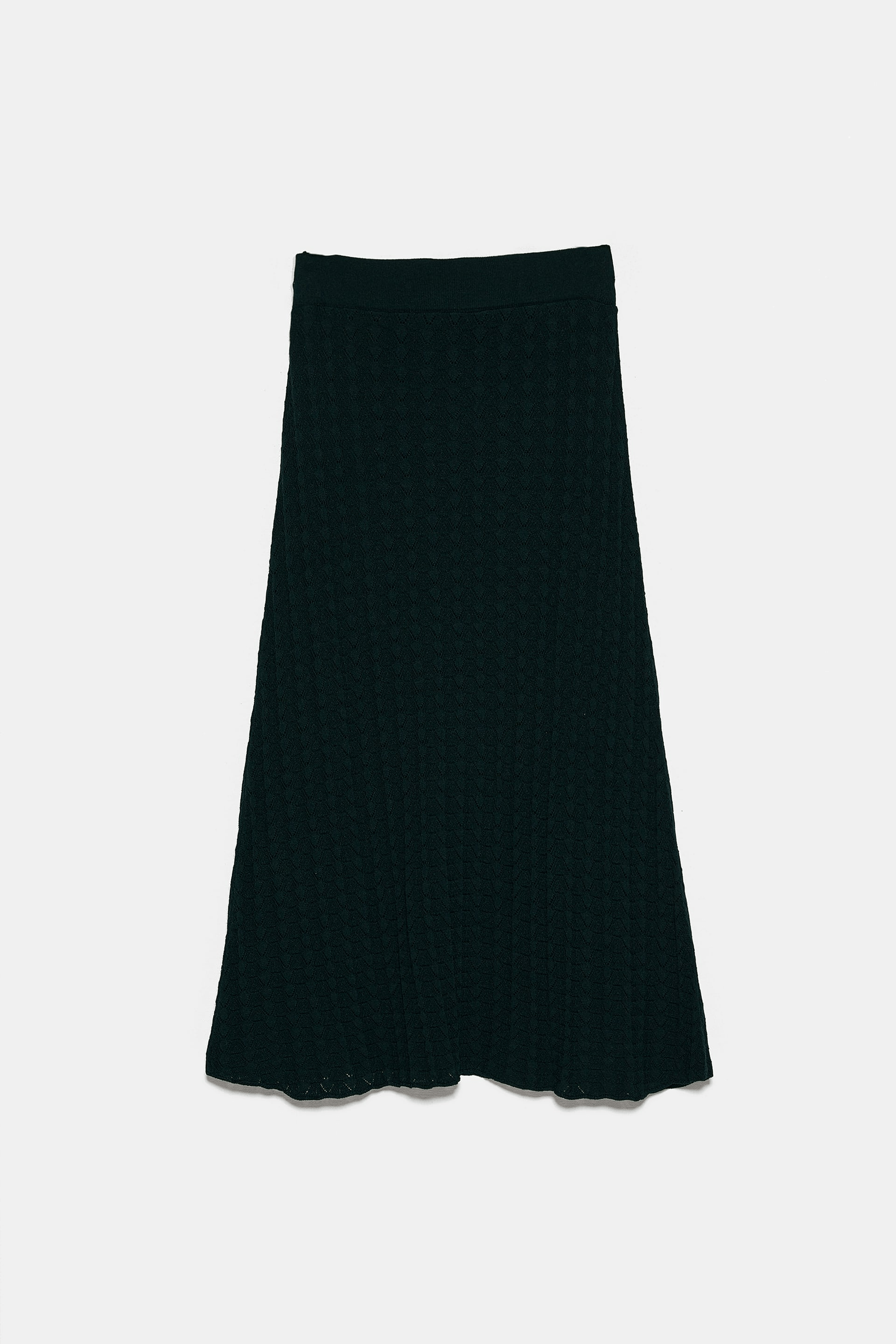 Zara + Knit Midi Skirt