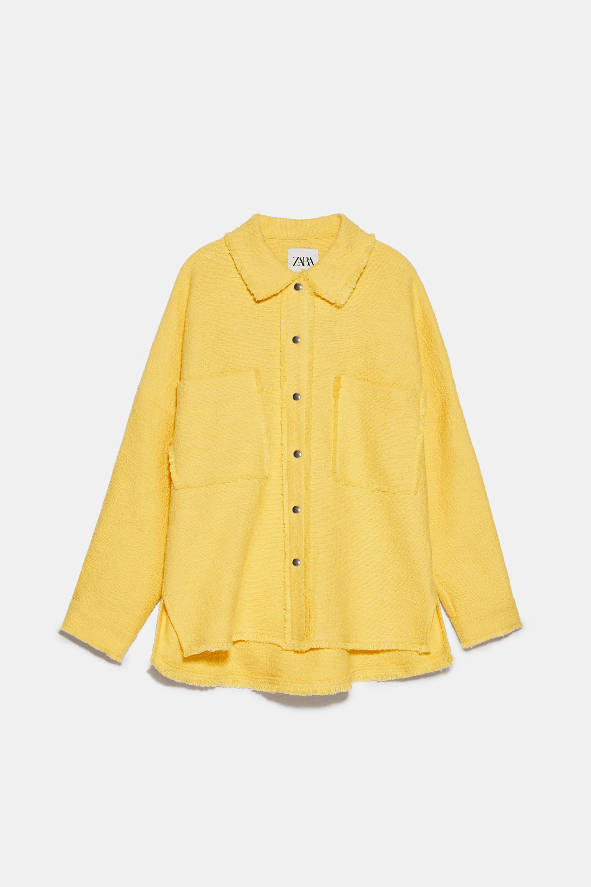 Zara + Tweed Jacket With Pockets