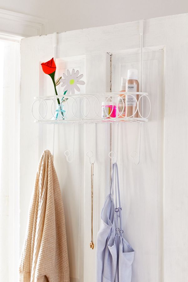 Urban Outfitters + Kayleigh OverTheDoor MultiHook Shelf