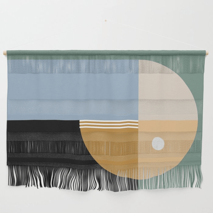 Society6 + Contemporary 44 Wall Hanging 47″ x 32″