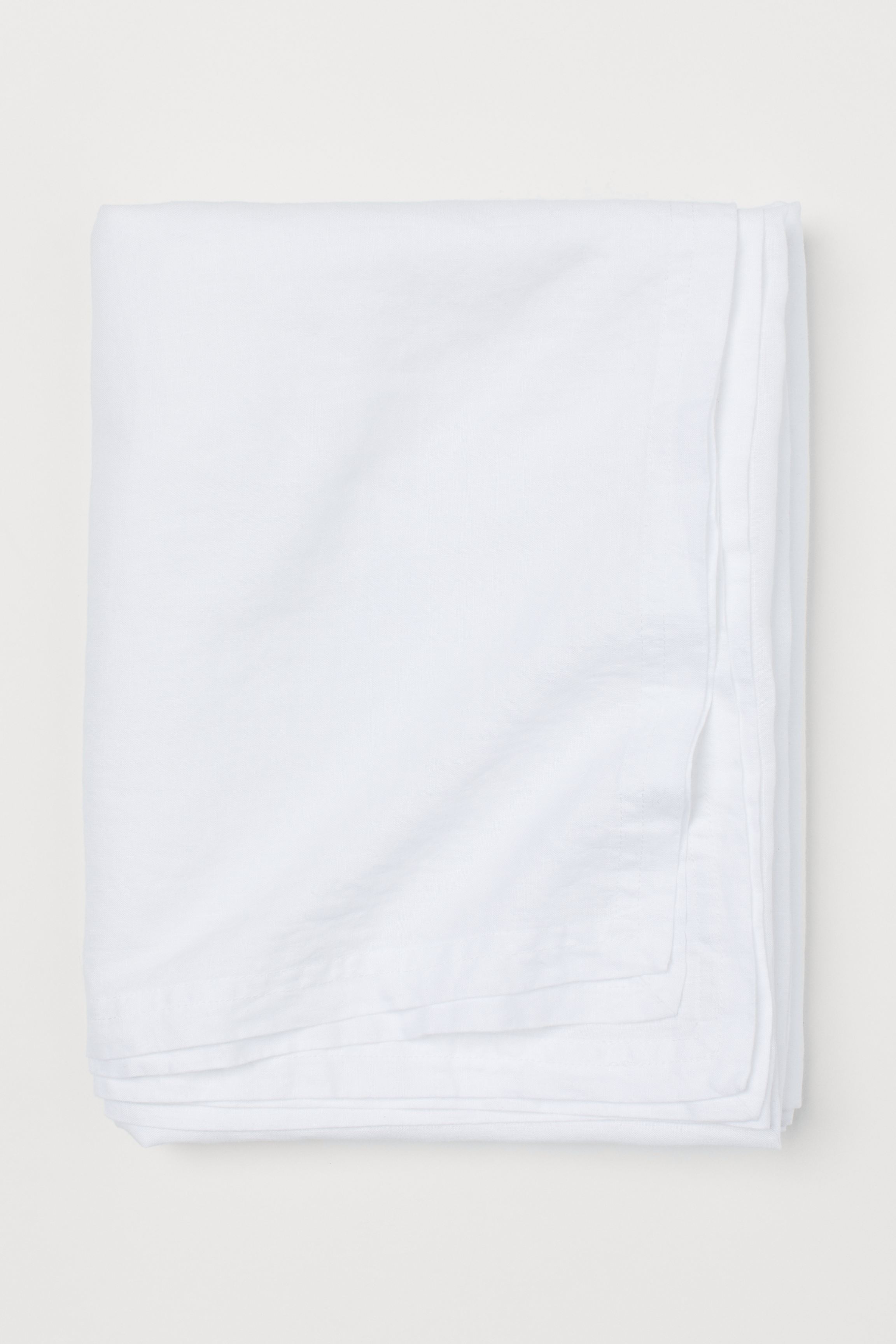 H&M + Washed Linen Tablecloth