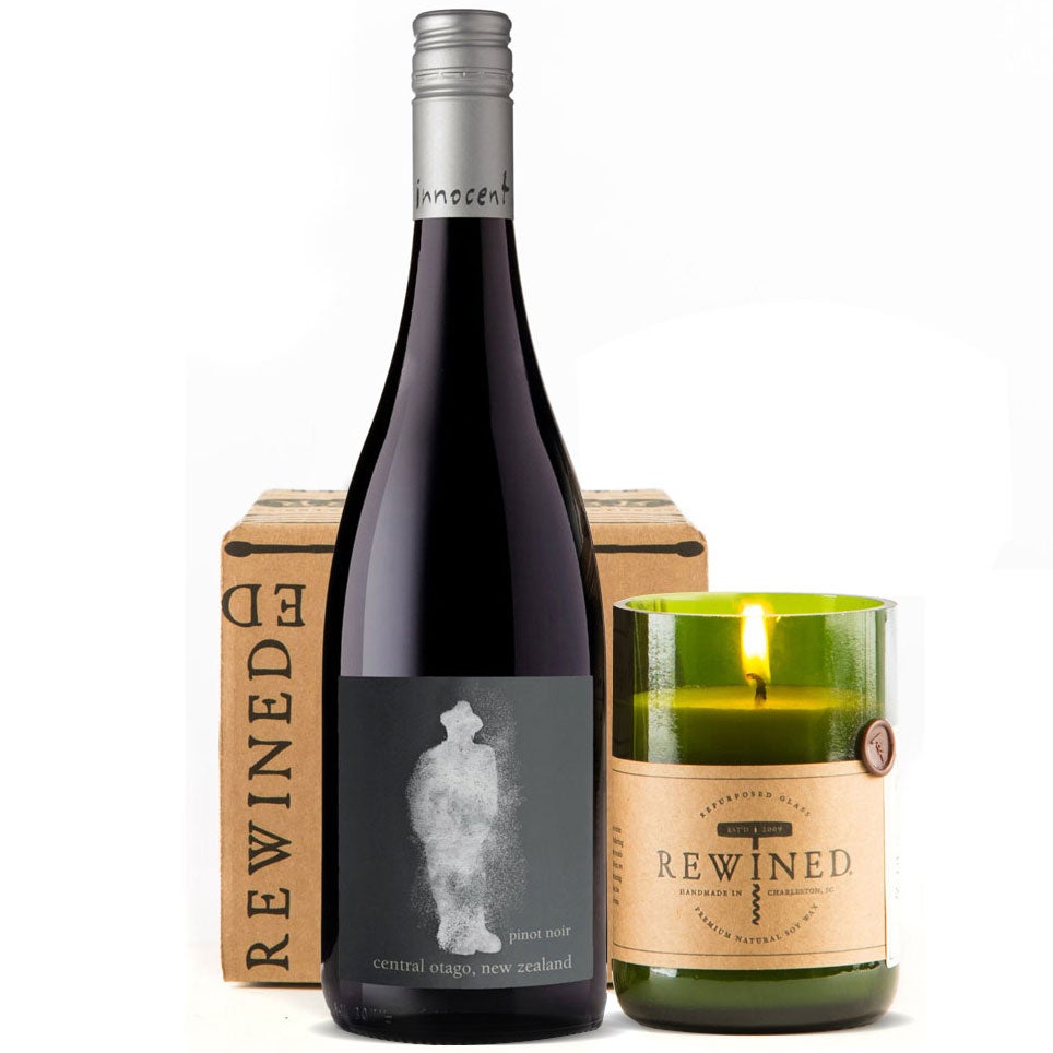 Multiple Brands + 90 Point Pinot Noir & Rewined Candle Gift Set