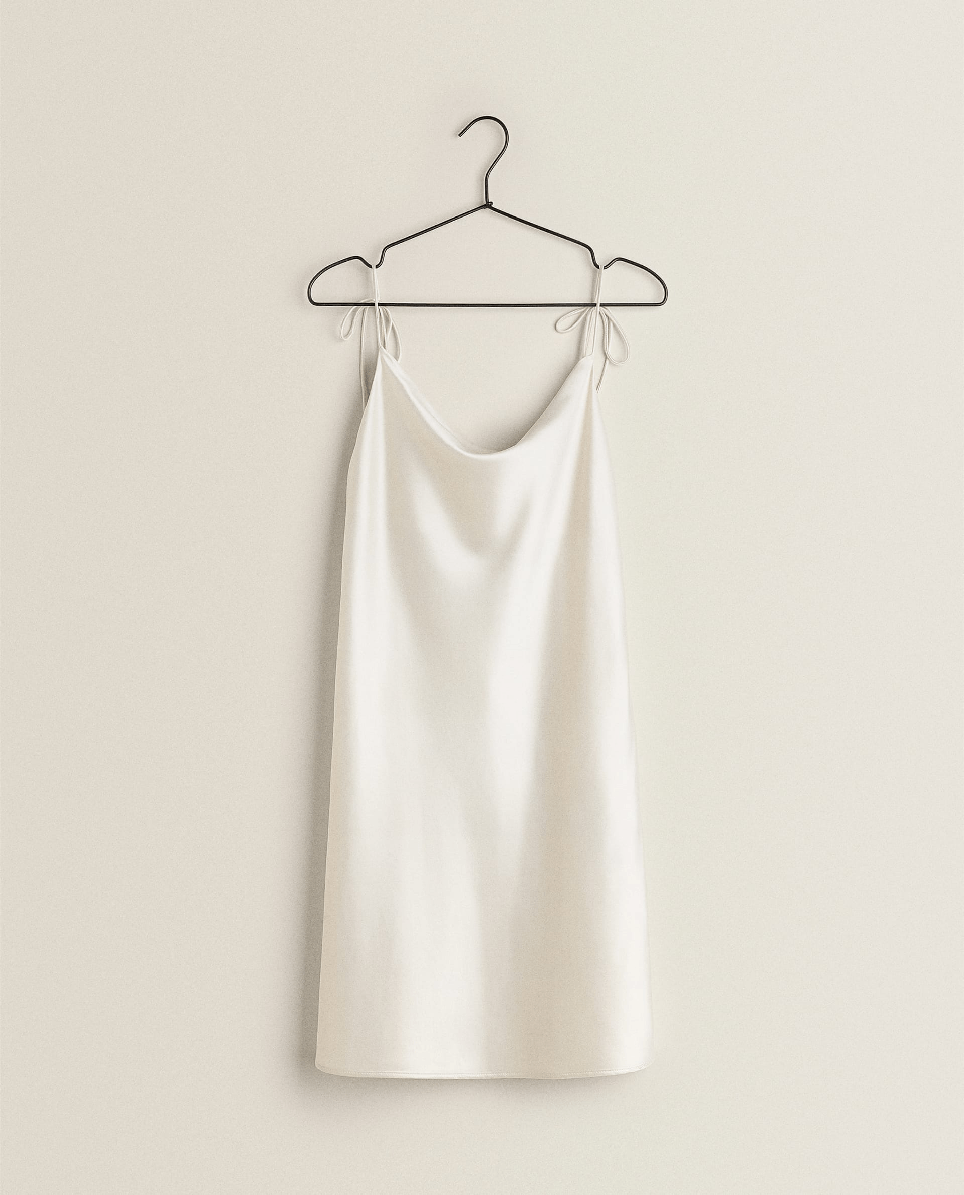 Zara Home + Tie Up Strap Nightgown