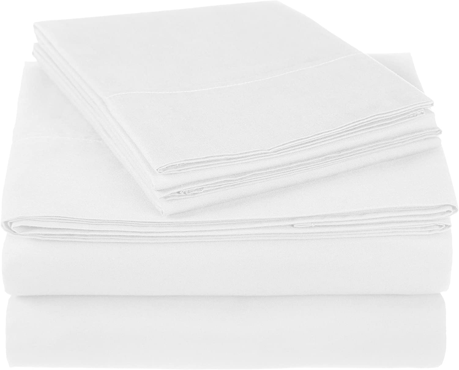Pinzon by Amazon + 300 Thread Count Ultra Soft Cotton Bed Sheet Set