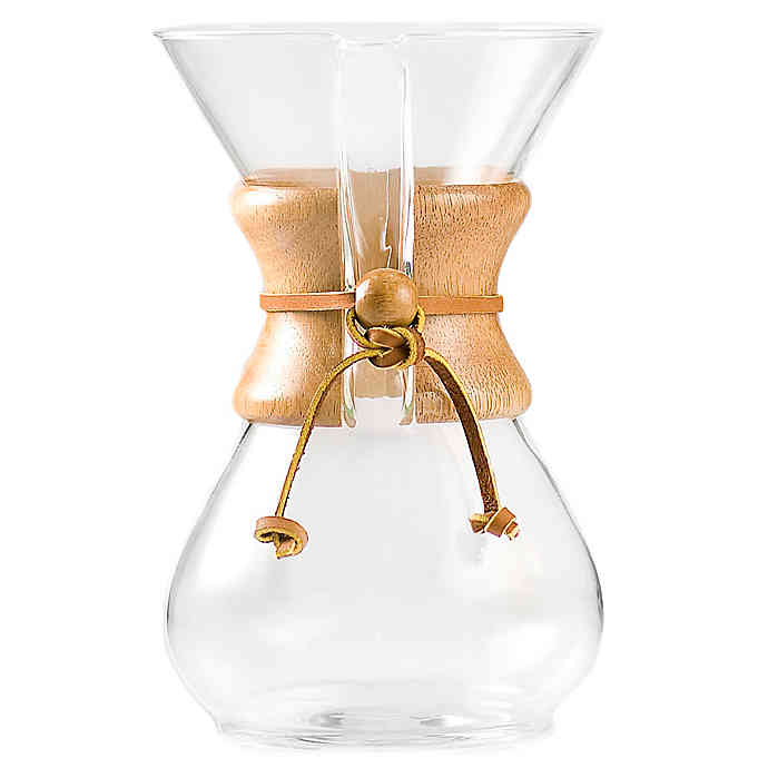 Bed + Chemex® 6Cup Pour Over Coffee Maker