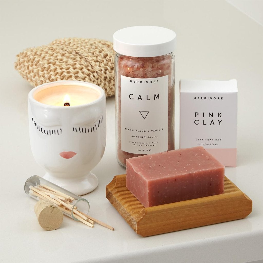 Knack + The Herbivore Calm Experience Gift Set