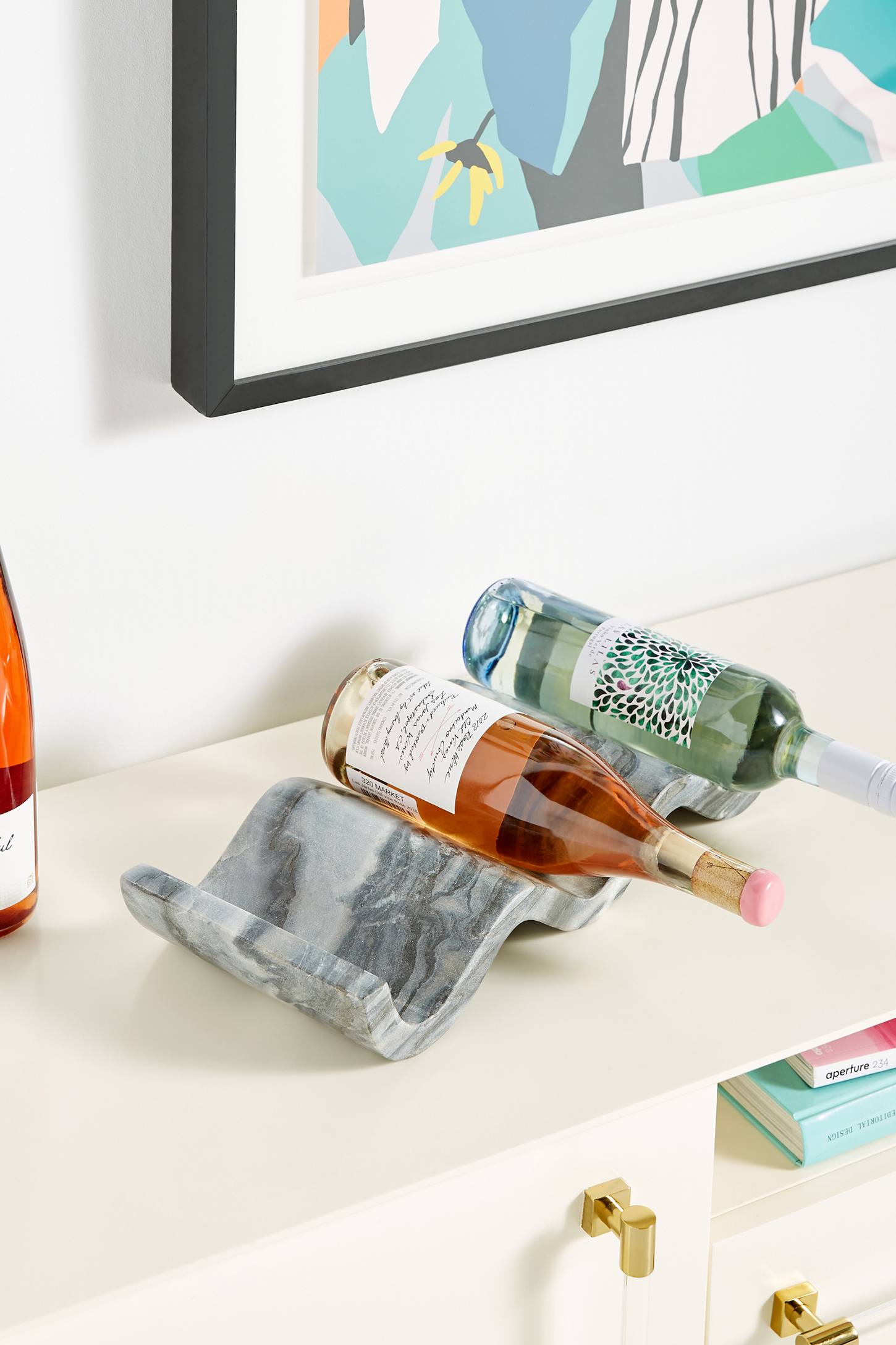 Anthropologie + Robin Marble Wine Holder