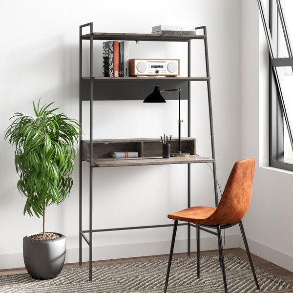 AllModern + Gray Wash Eddy Leaning/Ladder Desk