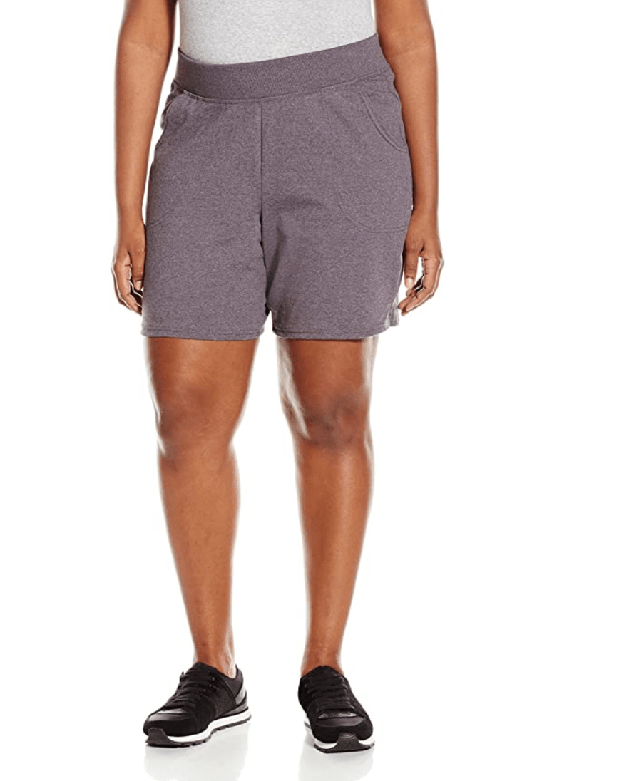 Just My Size + Plus Cotton Jersey PullOn Shorts