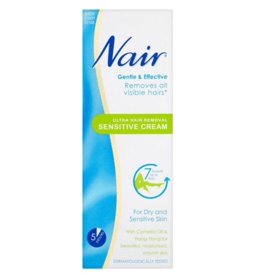 Nair + Nair Sensitive Hair Removal Cream