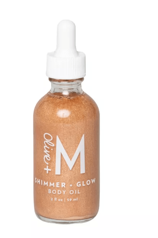 Olive + M + Shimmer + Glow Body Oil