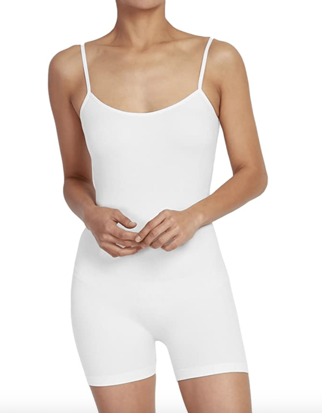 TheMogan + Short Romper Bodysuit