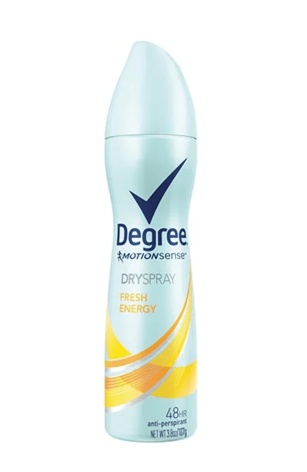 Degree + Women MotionSense Fresh Energy Dry Spray Antiperspirant