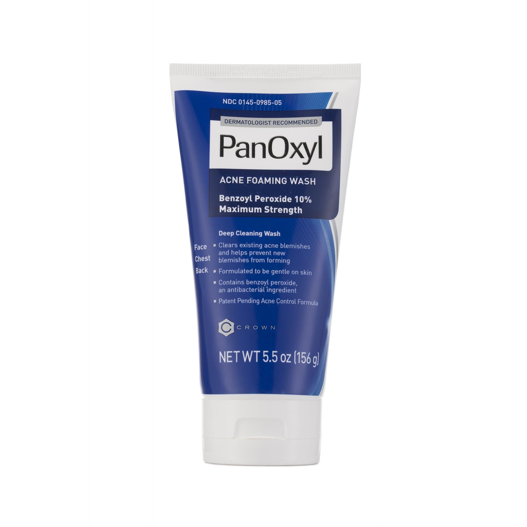 Panoxyl + Foaming Acne Wash, Maximum Strength, 10 Benzoyl Peroxide