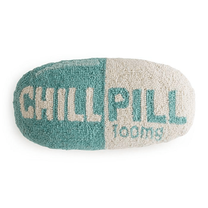 Mulberry and Grand + Chill Pill Wool Throw Pillow