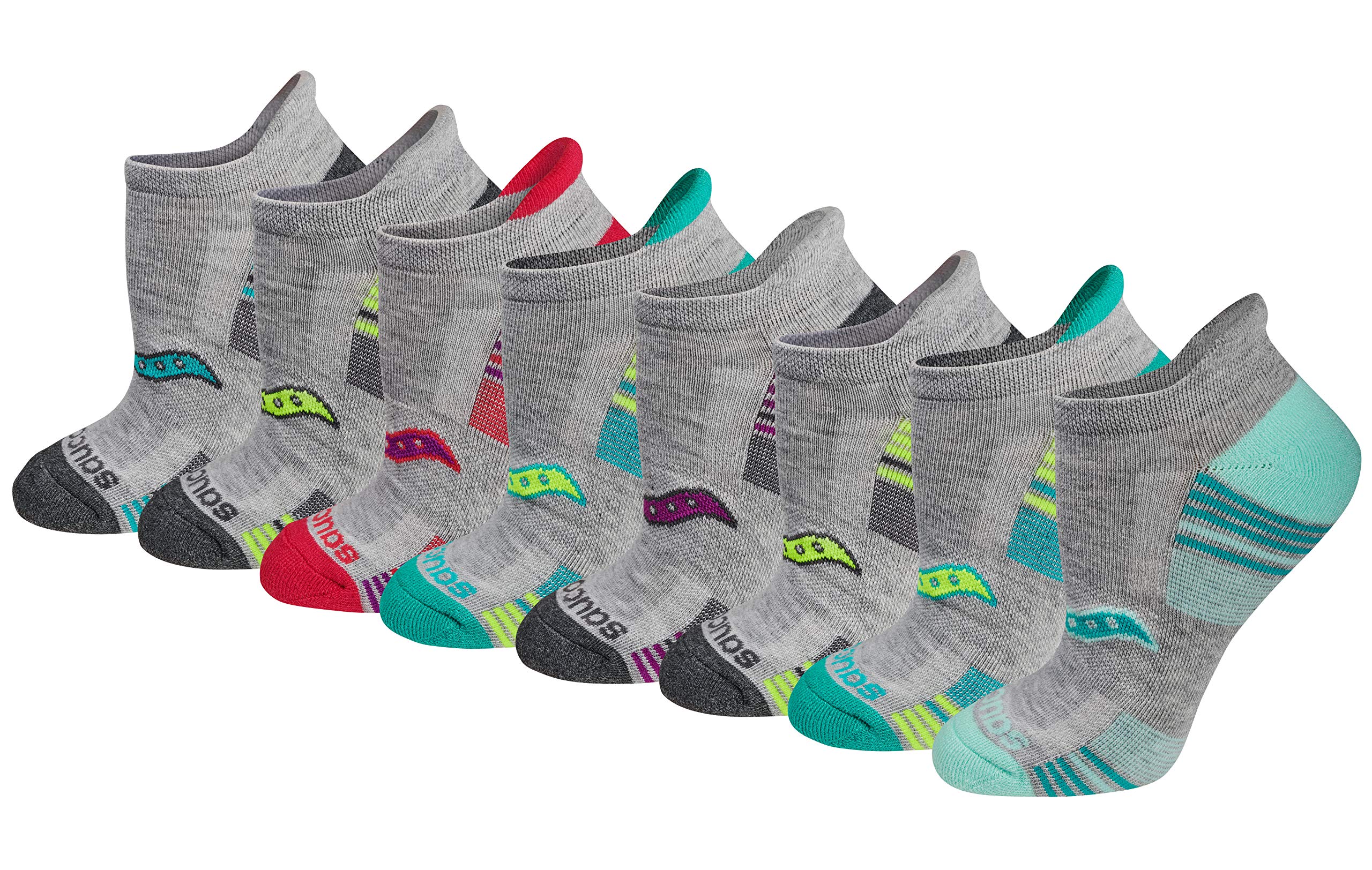 Saucony + Women’s Performance Heel Tab Athletic Socks