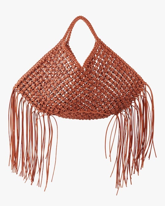 Yuzefi + Large Woven Basket Handbag
