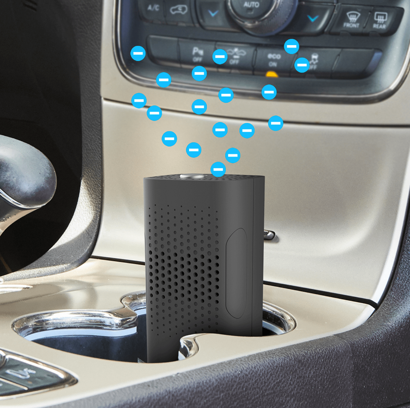 Hammacher Schlemmer + The Car Air Purifying Ionizer