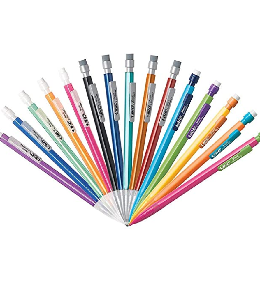 BIC + BIC Mechanical Pencil Variety Pack, Assorted Size, 0.5mm, 0.7mm