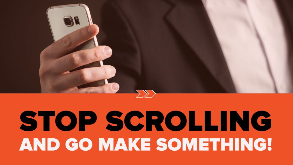 Stop Scrolling and Go Make Something! Reformation Designs