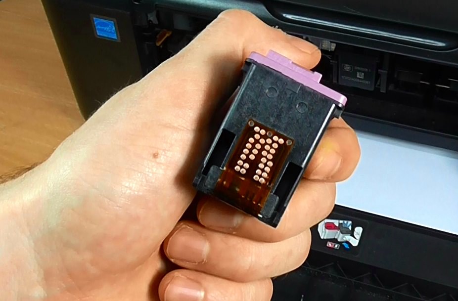 Clearing the HP "Check Ink/Print Cartridge" Error Message