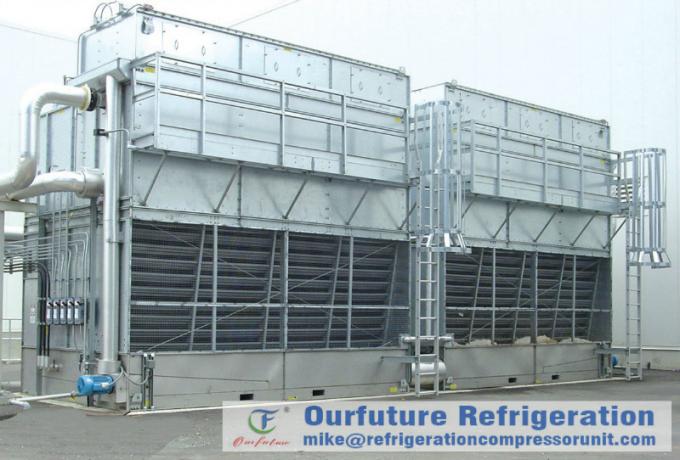 Induced Draft Type Evaporative Condensing Unit Evaporative Condenser